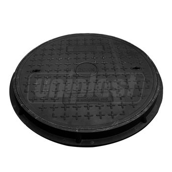 cumpără Capac canalizare fara rama D.700x70 / 24 t negru (790x95 mm, 63 kg) în Chișinău 