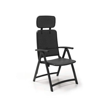 Кресло складное Nardi ACQUAMARINA ANTRACITE 40314.02.000 (Кресло складное для сада и террасы)