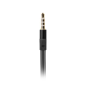 Earphones SVEN E-290M, Black-Silver, with Microphone, 4pin 3.5mm mini-jack 