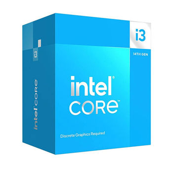 Процессор CPU Intel Core i3-14100F 3.5-4.7GHz 4 Cores 8-Threads (LGA1700, 3.5-4.7GHz, 12MB, No Integrated Graphics) BOX, BX8071514100FSRMX2 (procesor/Процессор)(procesor/Процессор)