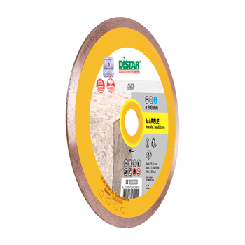 купить Алмазный отрезной диск Distar 1A1R 125x1.4x8x22.23 Marble в Кишинёве 