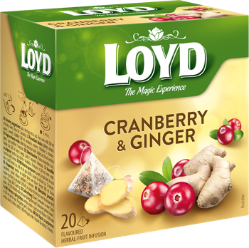 LOYD Cranberry & Ginger, 20 пак. 