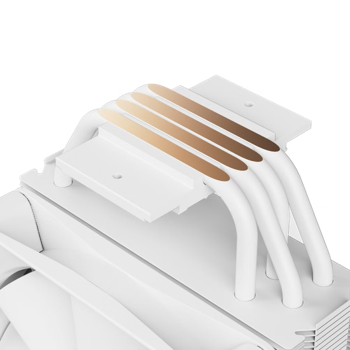 AC NZXT "T120 RGB White" (17.2-27.56dBA, 500-1800RPM, 1x120mm, RGB, PWM, 4 Heatpipes) 