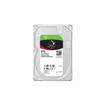 8TB HDD Seagate IronWolf ST8000VN004 (NAS Storage) 3.5, 7200 RPM, SATA3 6GB/s, 256MB (hard disk intern HDD)