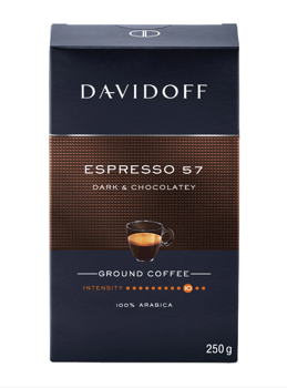 Cafea măcinată Davidoff Espresso 57, 250 gr 