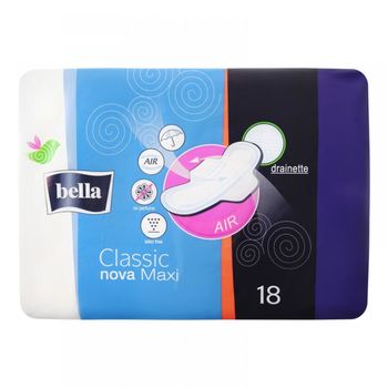 Прокладки Bella Classic Nova Drainette, 18 шт. 