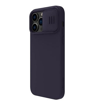 Nillkin Apple iPhone 14 Pro Max, CamShield Silky Silicone Case, Dark Purple 