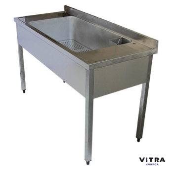 cumpără Masa de inox pentru spalarea legumelor 1200x700x850 în Chișinău 