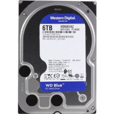 3.5" HDD  6.0TB -SATA -256MB   Western Digital "Blue (WD60EZAZ )" 