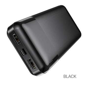 PowerBank 20.000mAh/LED Hoco J72A Easy travel Black 