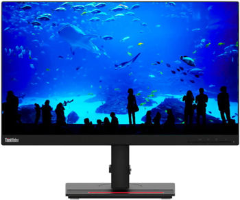 купить 23.0" LENOVO ThinkVision T23i-20, Black, IPS, 1920x1080, 60Hz, 4ms, 250cd, D-Sub+HDMI+DP+USB, Pivot в Кишинёве 