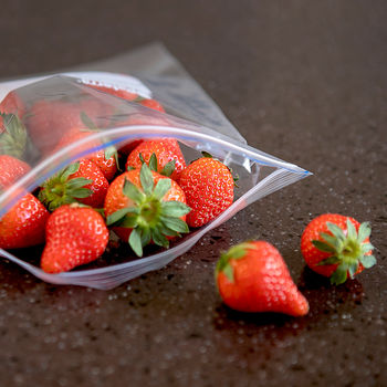 Пакеты с замком Zip-Lock для замораживания и хранения продуктов Paterra, 25 шт. 