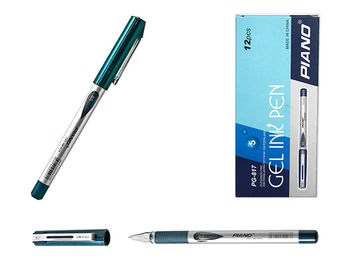 Ручка гелевая PT-817 soft ink 0.7mm, синяя 