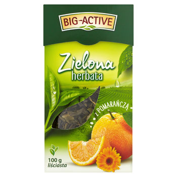 купить Чай зеленый Big Active with Mandarine & Lime, 20 шт в Кишинёве 