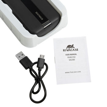 Power Bank Rivacase 20000 mAh, VA2081, Black 