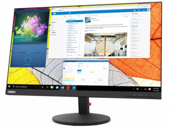 купить 23.8" LENOVO IPS LED ThinkVision S24Q-10 Black Borderless (4ms, 20M:1, 300cd, 2560x1440, 178°/178°, VGA, HDMI, Audio Line-in/out, VESA) в Кишинёве 