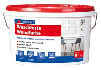 Vopsea latex lavabilă  5 L. Waschfeste Wandfarbe  BF100523 