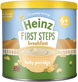 Terci HEINZ First Steps Lapte, Ovaz (6 luni) 240g 