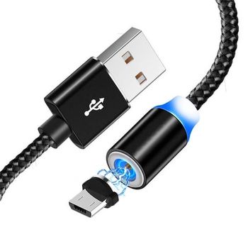 Кабель магнитный, Type-C , USB 2.1A 1.2м EZRA DC38 