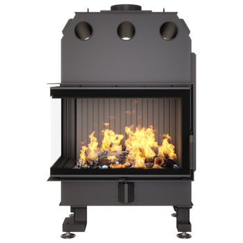 Focar SAVEN Energy 75x50x47L/R Black (15,1 kW) ECO 