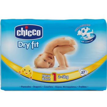 купить Chicco подгузники New Born1, 2-5кг. 27шт в Кишинёве 