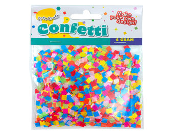 Набор креативный Art&Craft конфетти разноцветные 6g 