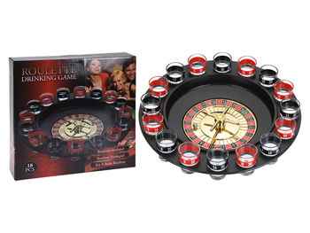 Joc de baut "Ruleta" (16 pahare + 2 bile) 