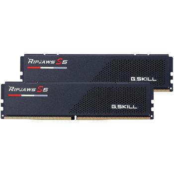 Memorie operativa 32GB DDR5 Dual-Channel Kit G.SKILL Ripjaws S5 32GB (2x16GB) DDR5 (F5-6000J3238F16GX2-RS5K) PC5-48000 6000MHz CL32-38-38, Retail (memorie/память)