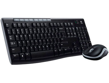 Клавиатура+мышь Logitech Wireless Desktop MK270 USB, Keyboard + Mouse (set fara fir tastatura+mouse/беспроводной комплект клавиатура+мышь)