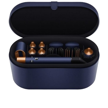 Hair Hot Air Styler set Dyson Airwrap HS05 Airwrap Complete Long Prussian Blue 