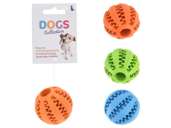 Jucarie pentru caini Dogs "Minge" 5cm, 3 culori 