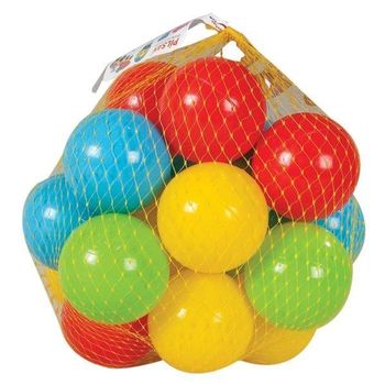 Мячики для сухого бассейна пластиковые (10 шт.) d=9 см 06155 (7801) 