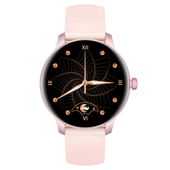 Hoco Y6 Smart Watch [Rose] + Încărcător wireless inclus in 