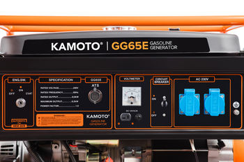 Generator pe benzină Kamoto GG65E, cu starter electric 