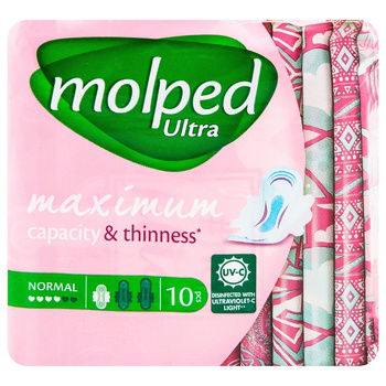 Прокладки гигиенические Molped Ultra Normal 10шт 
