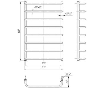 Standard 800x530/500 