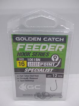 Cîrlige Golden Catch Feeder Nr16, 12buc 