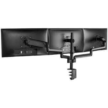 Table/desk 3-display mounting arm Gembird (rotate,tilt,swivel),17”-27”,up to 7 kg,VESA:75x75,100x100 