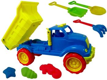 Набор игрушек для песка в машине Мега 7ед, 59X30cm 