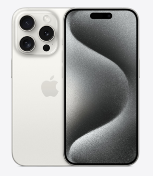 Apple iPhone 15 Pro 1TB, White Titanium 