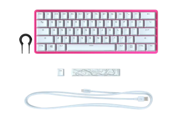 Игровая клавиатура HyperX Alloy Origins 60, Розовый 