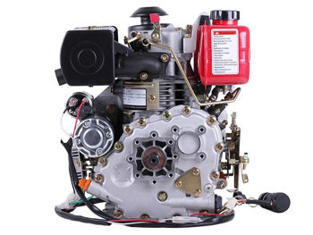 Motor pe motorină cu starter electric 173DE ТАТА (șliț, 25 mm) 5 c.p. 