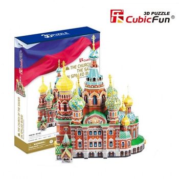 купить CubicFun 3D Spilled Blood Church в Кишинёве 