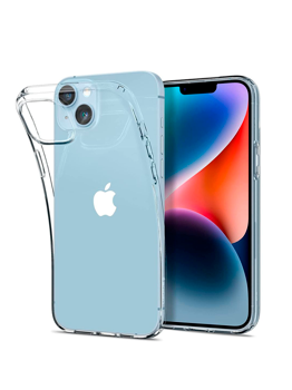 Spigen iPhone 14 Plus, Liquid Crystal, Crystal Clear 