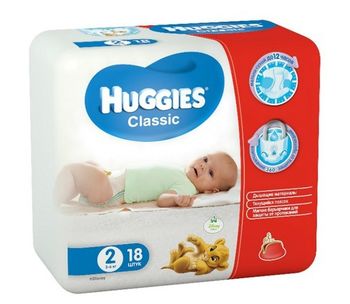 cumpără Huggies (2) Classic (3-6kg)  N18 în Chișinău 