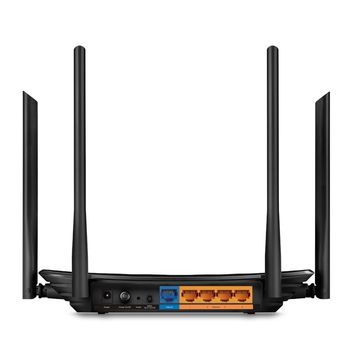 Wi-Fi AC Dual Band TP-LINK Router, "Archer C6 V3.2", 1200Mbps, Gbit Ports, MU-MIMO 