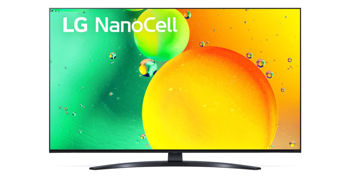 Телевизор LG 50" 50NANO766QA NanoCell, Black 