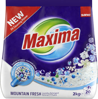 купить Sano Maxima стиральный порошок Fresh Mountain 2 кг в Кишинёве 