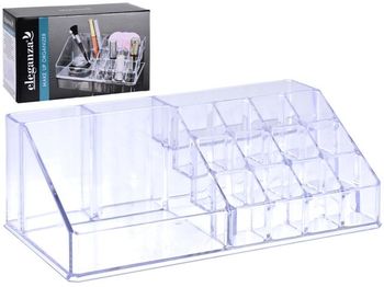 Organizator pentru cosmetica Eleganza 22X12.5X8cm, plastic 