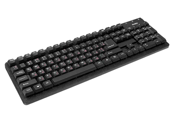 Tastatură SVEN Standard 301, Cu fir, Negru 